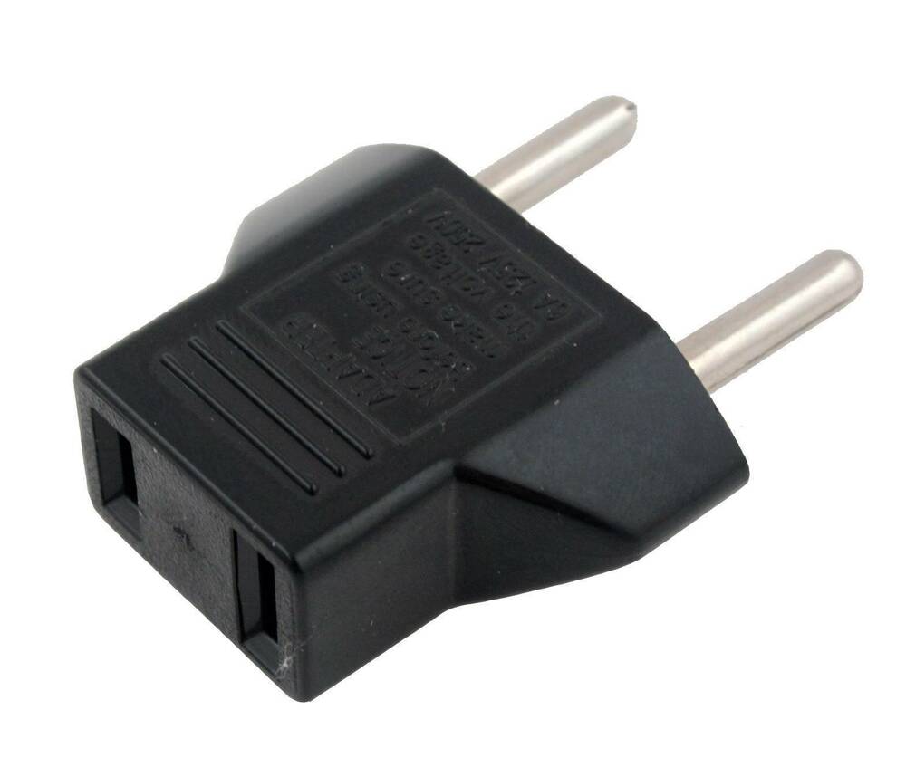 ADAPTADOR ENCHUFE PATA PLANA