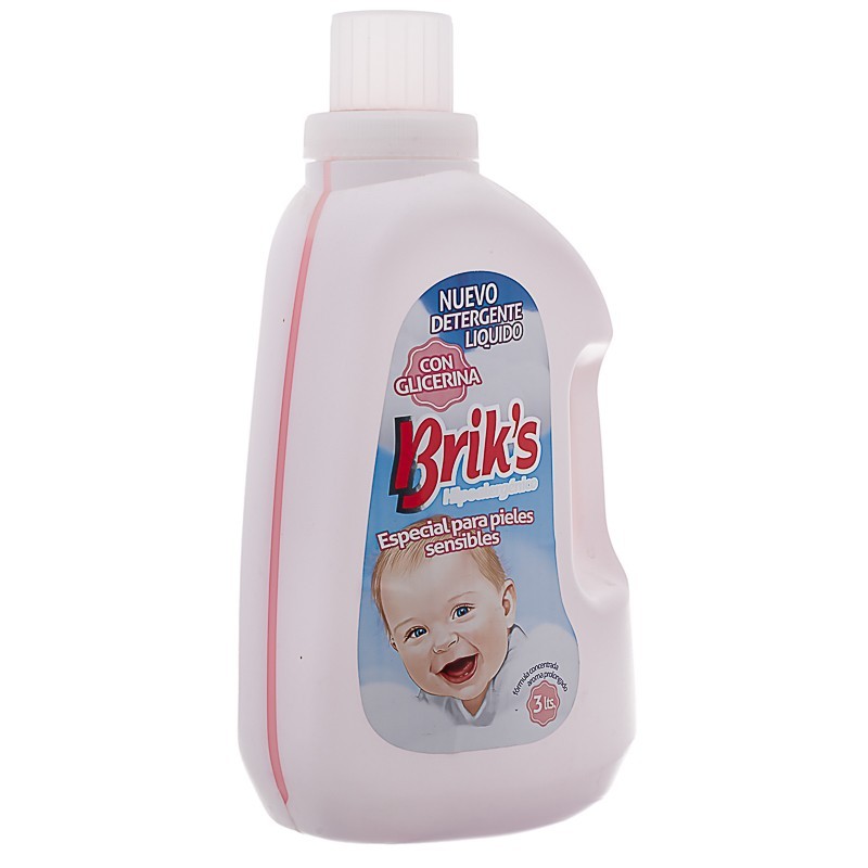 DETERGENTE MATIC HIPOALERGENICO 3LT BRIKS