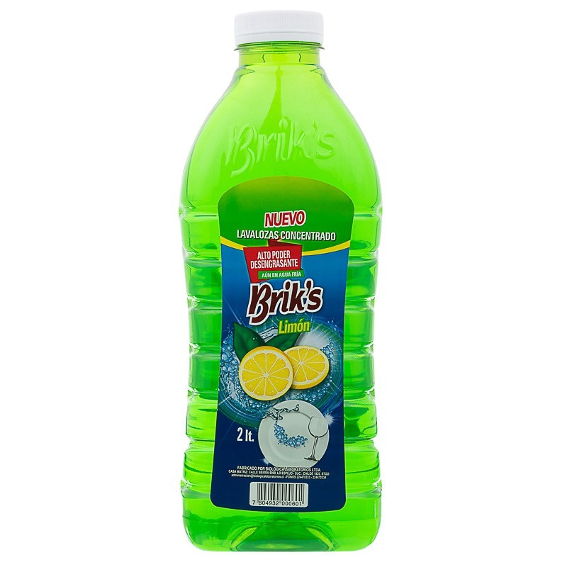 LAVALOZAS VERDE 2LT BRIKS